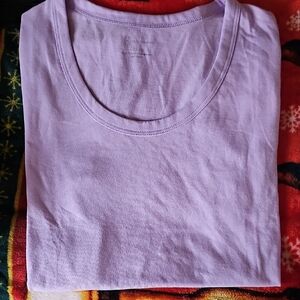 No Boundaries Lavender Short Sleeve Tee